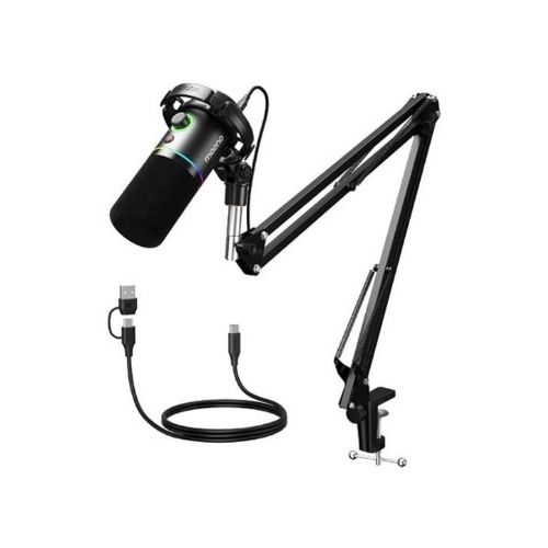 MAONO PD200X USB_XLR DYNAMIC MICROPHONE SET WITH BOOM ARM STAND